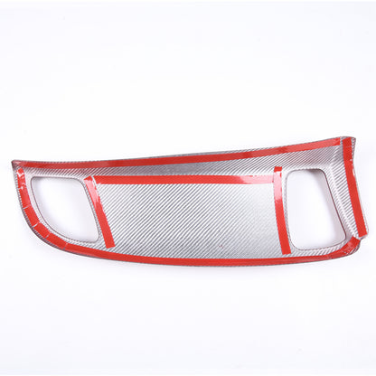 Red Real Carbon Fiber Interior Center Full Trim Set Kit For Corvette C7 2014-19 - Variants 11-13 10
