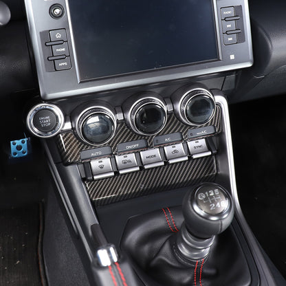 ABS Carbon Fiber Interior Center Console Trim Set For GR86/BRZ 2022-2024 US - Variants 11-15 7