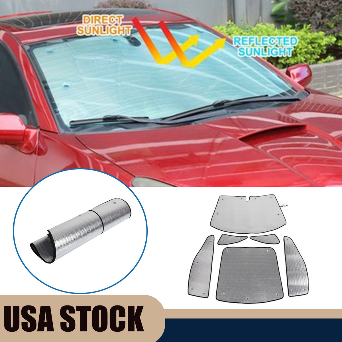 Full Window Sun Shade Sun Cover Visor For Toyota Celica T230 1999-2005 1