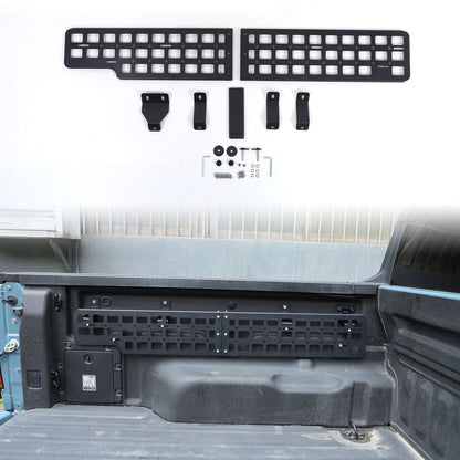 Left Side Storage Molle Panel Metal Trunk Bed Storage for Ford Maverick 22-24 2