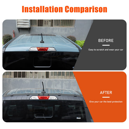 Matte Black ABS Roof Rear Spoiler Trim For Ford Maverick 2022+ US 11