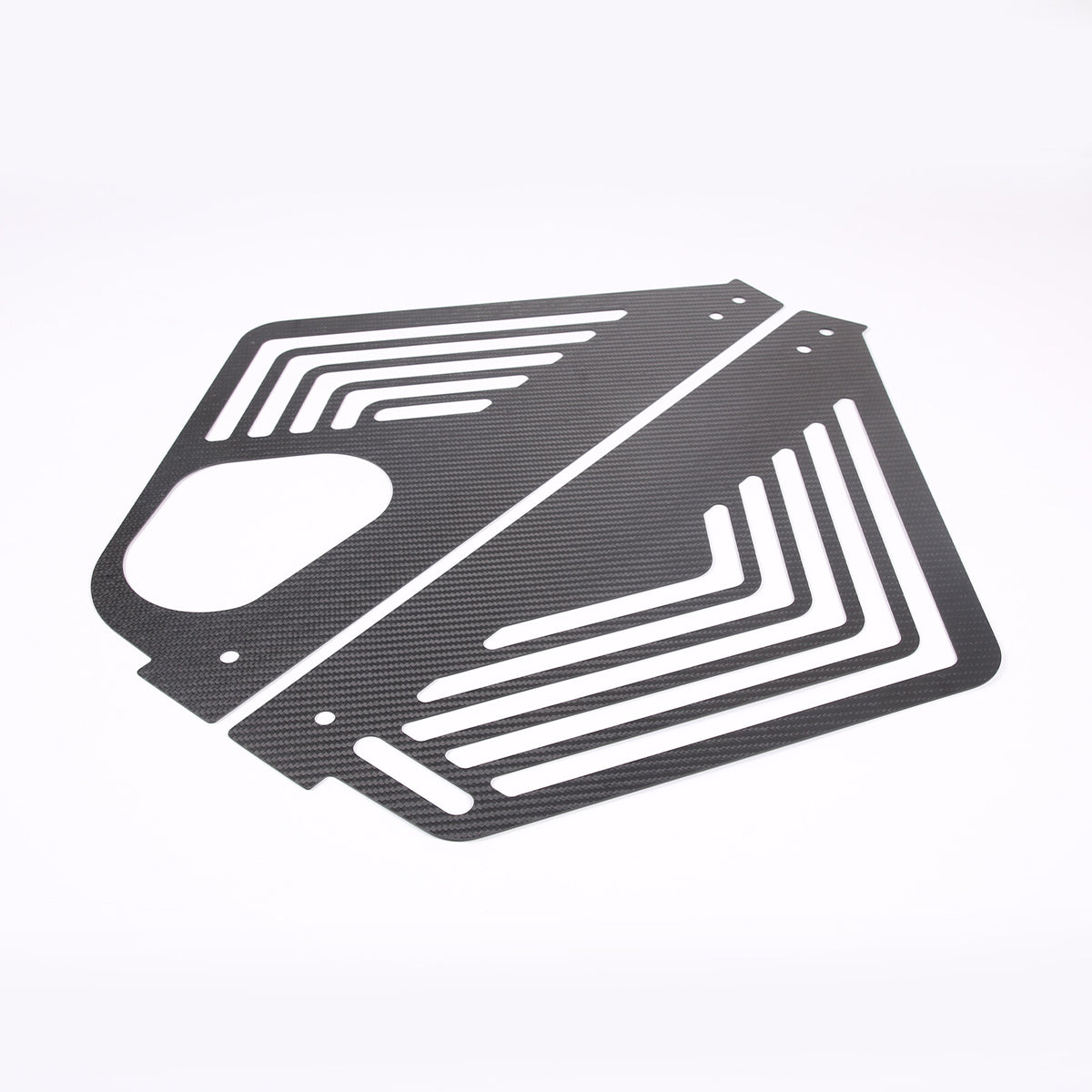 Gloss Real Carbon fiber Engine Bay Side Panel Cover Overlay For Corvette C8 20+ 11