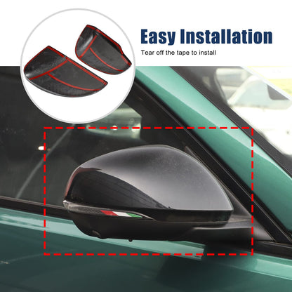 Real Carbon Fiber Outer Exterior Rearview Mirror Covers For Alfa Romeo Tonale 16
