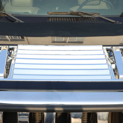 Silver Chrome Exterior Door Handle Mirror Hood Vent Trim Kit For Hummer H2 03-09 22