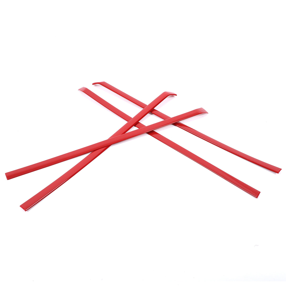 Sports Red ABS Interior Door Panel Trim Cover For Toyota Tacoma 2024+ US 11