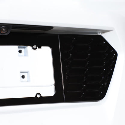 Aluminum Alloy Exterior Hood Engine License Plate Trim For Corvette C8 2020+ US - Variants 16-20 6