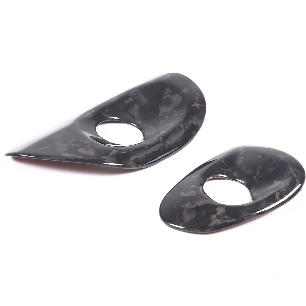 Forged Real Carbon Fiber Full Interior Set Decor Cover Trim Kit for Corvette C6 55