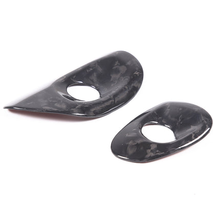 Forged Real Carbon Fiber Full Interior Set Decor Cover Trim Kit for Corvette C6 55