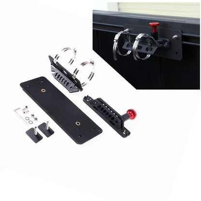 Black Carbon Steel Fire Extinguisher Mount Bracket For Toyota Tundra2022+ 19