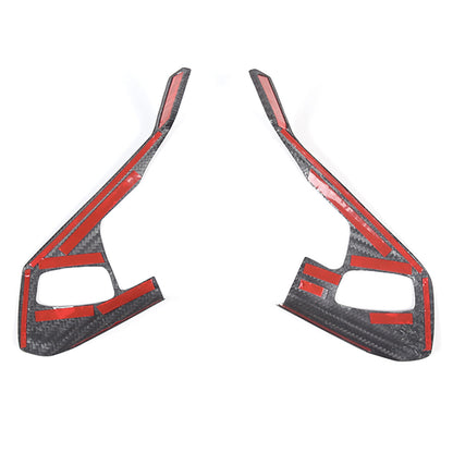 Real Carbon Fiber Interior Trim Cover For C8 Corvette Stingray Z51 Z06 Z07 20-25 39