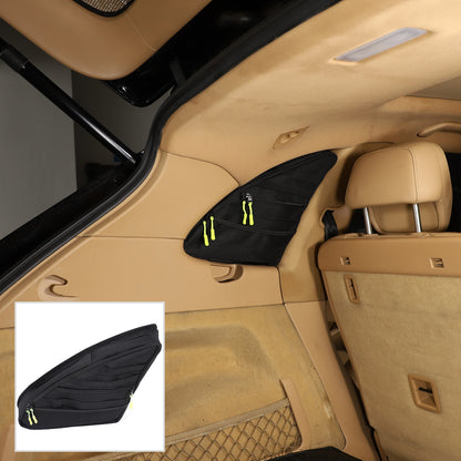 Rear Trunk Left Side Storage Bag Organizer For Porsche Cayenne 958 2011-2017 17