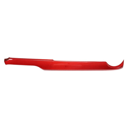 Red Real Carbon Fiber Dashboard Center Trim For Mazda MX-5 Miata 2016+ 4