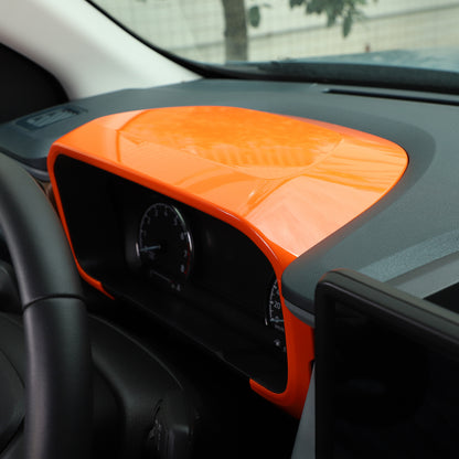 For Ford Maverick 2022-2023 Orange Dashboard Instrument Panel Frame Cover Trim 4