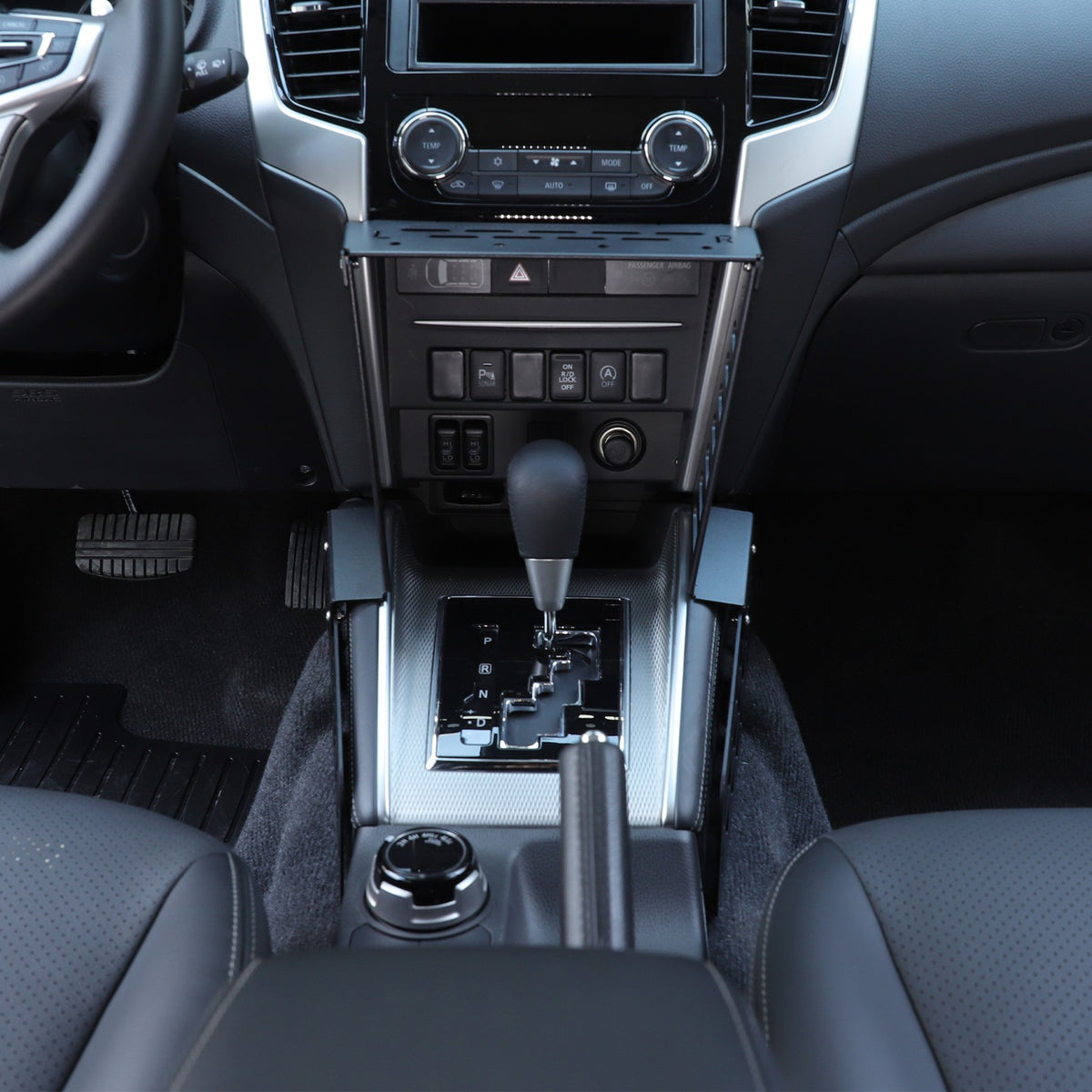 Center Console Molle Panel Digital Device Mount For Mitsubishi L200 Triton 19-23 15