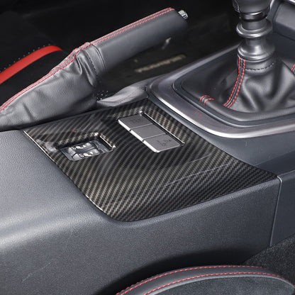 ABS Carbon Fiber Interior Center Console Trim Set Fits For GR86/BRZ 2022-2025 US - Variants 1-5 29