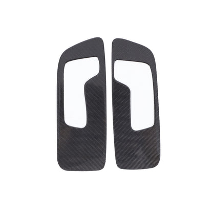 Real Carbon Fiber Seat Adjustment Button Frame Trim For BMW X1 U11 2023-2024 10