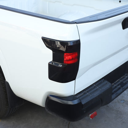 Smoked Blackout Tail Light Lamp Cover Bezel Overlay Trim For Nissan Frontier 22+ 15