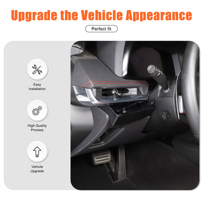 ABS Steering Wheel Left Storage Box Tray For Corvette C8 2020-26 10