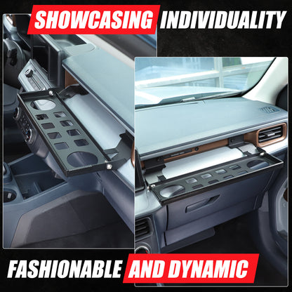 Aluminum Multi-functional Passenger Side Storage Rack For Ford Maverick 2022+ 12