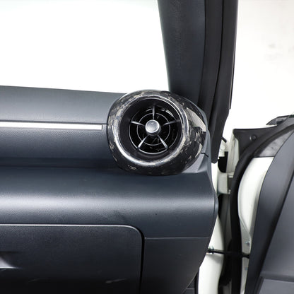 Forged Carbon Dashboard Side Air Outlet Vent Cover Trim For Subaru BRZ 2022 12