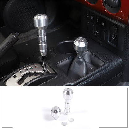Replacement Silver Aluminum Alloy Gear Shift Knob For Toyota FJ Cruiser 07-21 US 5