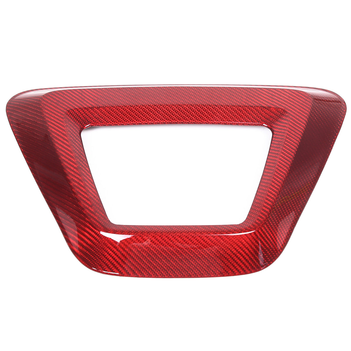 Red Real Carbon fiber Rear Bumper lower brake light frame For GR Supra 19-24 17