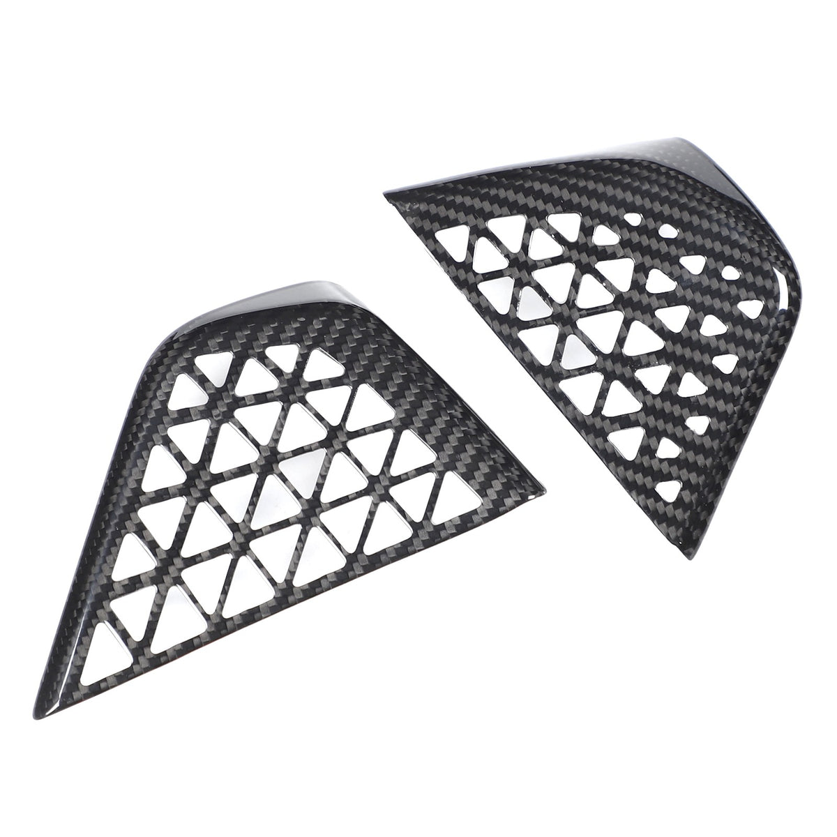 Real Carbon Fiber Dashboard Vent Trim Frame For BMW X5 G05 X6 G06 X7 G07 2023+ 8