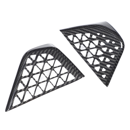 Real Carbon Fiber Dashboard Vent Trim Frame For BMW X5 G05 X6 G06 X7 G07 2023+ 8