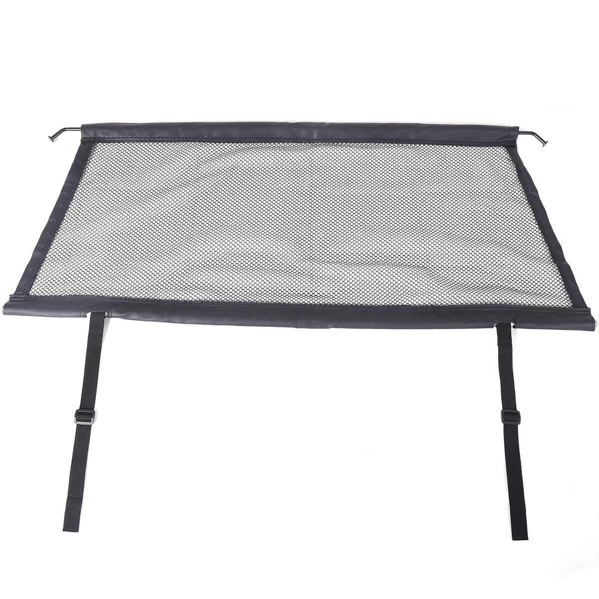 Black Cargo Back Seat Trunk Isolation Net Pet Barrier For Volvo XC60 2018+ 5