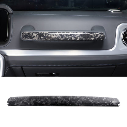 Carbon Copilot Glove Box Handle Decoration Cover For Benz G-Class W463 2019-2023 8
