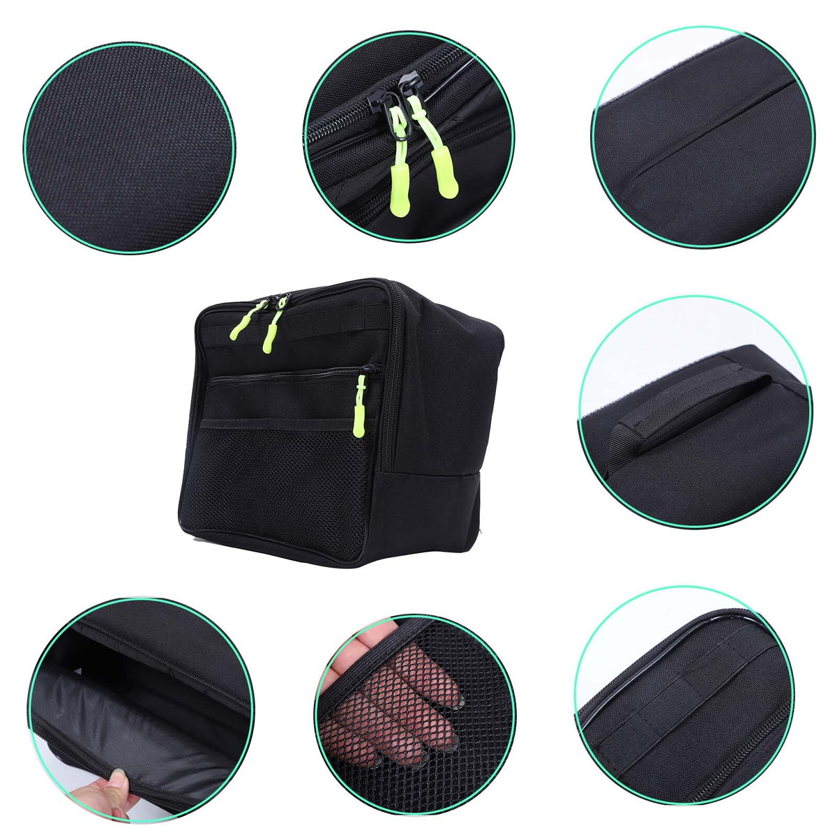 Rear Trunk Left Side Storage Bag Organizer For Range Rover Vogue L460 2023+ 10