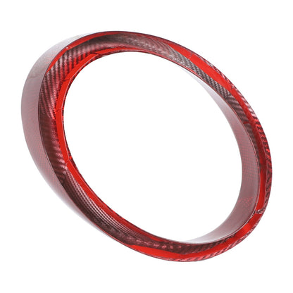 Red Real Carbon Fiber Instrument Tachometer Cover For Ferrari 458/488 2011-2016 12