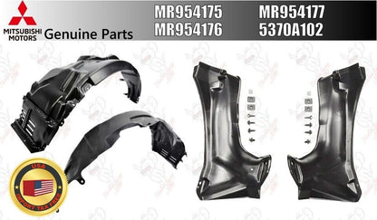 Mitsubishi OEM SHIELD KIT,SPLASH LH & RH SET for Lancer Evo 7/8/9 CT9A 1