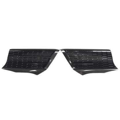 Carbon Fiber Style Fender Upper Decor Cover Trim For Toyota Tundra 2022+ 19