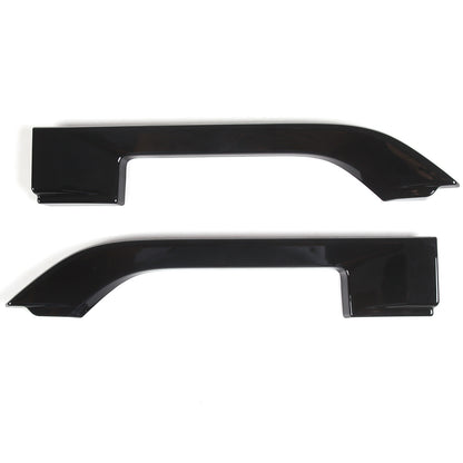 Glossy Black ABS Side Fender Air Vent Cover Trim For Jaguar F-TYPE 2013-20 3