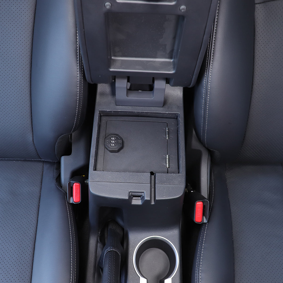 Center Safe GUN Storage Lock Box TRAY For Mitsubishi L200 Triton 19-23 US 2