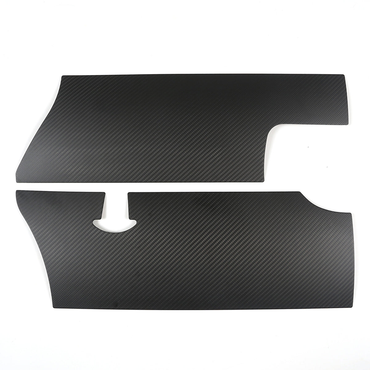 Matte Real Carbon Fiber Engine hood Protection Cover Trim for corvette C6 05-13 17