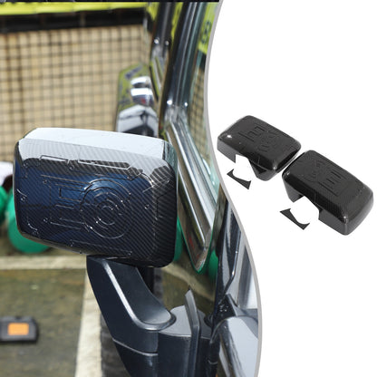 Mech ABS Carbon Fiber Outer Rearview Mirror Cover Trim For Hummer H3 2005-09 US 21