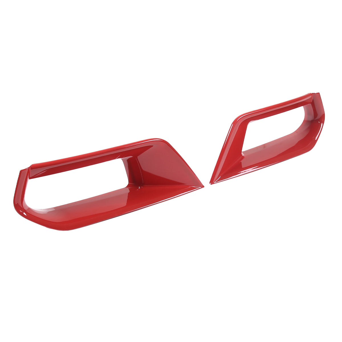 Red Front Lower Grille Air Inlet Intake Radiator Vent Trim For Corvette C7 US 5