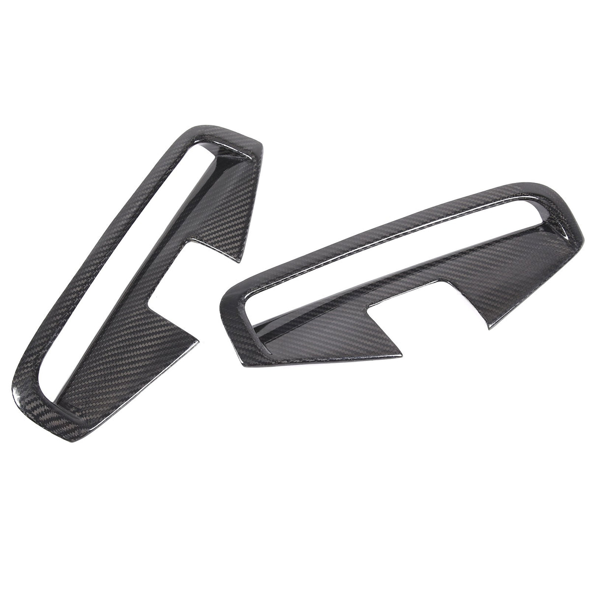 Real Carbon Fiber Front Fog Light Lamp Trim Cover For BMW BMW 4 Series 2022 13