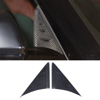 Real Carbon Fiber Mirror Side Anti-wind Buffeting Deflector For GR Supra 2020-23 2