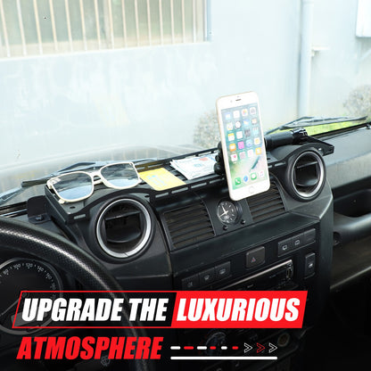 Magnetic Phone Holder Dashboard Storage Box For Land Rover Defender 2004-2018 3