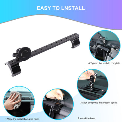 Magnetic Center Console Phone Mount Bracket For LR Defender L663 2020-2023 5