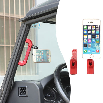 Replace Red A-Pillar Handle W/Phone Mount For LR Defender L316 2004-2018 15