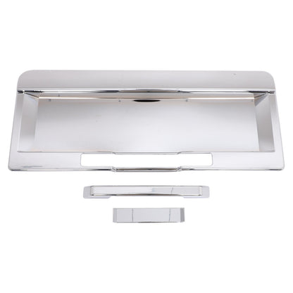 Silver Chrome Exterior Door Handle Mirror Hood Vent Trim Kit For Hummer H2 03-09 155