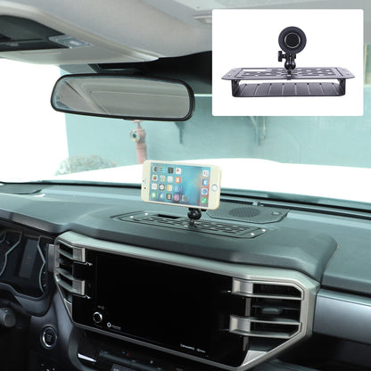 Off Road Dashboard Storage Box W/ Phone Bracket For Toyota Tundra/Sequoia 22+ 20