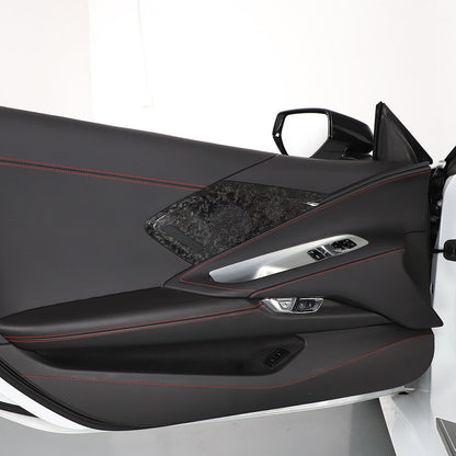 Forged Real Carbon Fiber Full Interior Set Cover Trim Kit For Corvette C8 20-25 - Variants 36-40 45