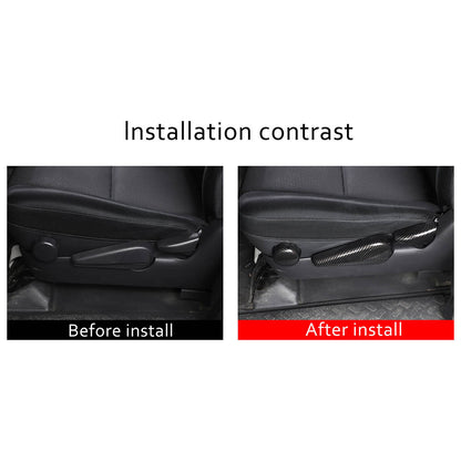 Carbon Fiber Style Seat Handle Panel Frame Trim For Toyota FJ Cruiser 07-20 11