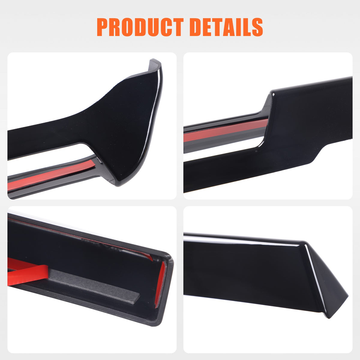 Glossy Piano Black Center Console Panel Trim Set For Corvette C8 2026+ 44