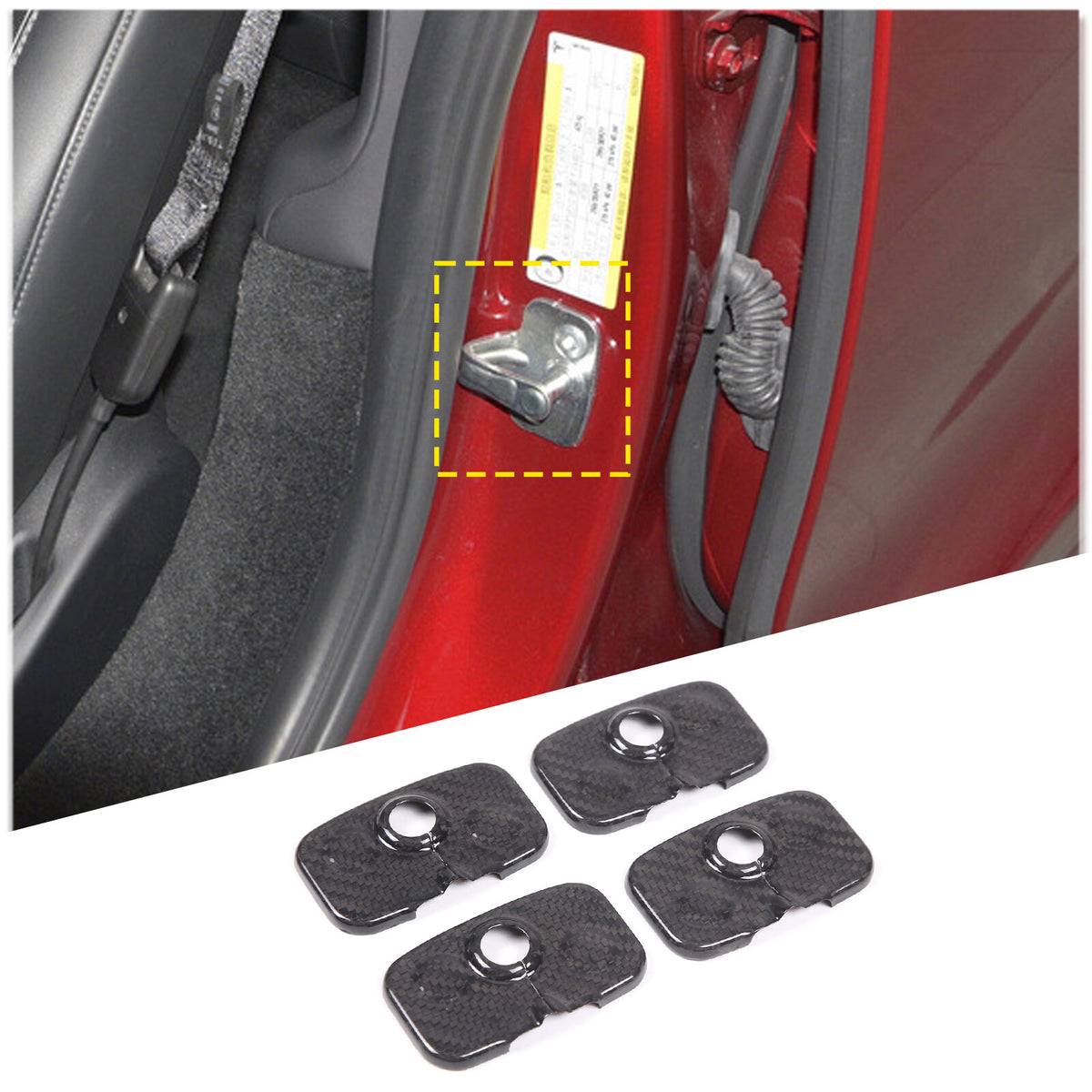 Real Dry Carbon Fiber Center Console Interior Trim Cover For Tesla Model S 23+ 66